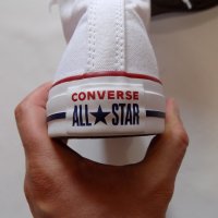 нови кецове converse all star маратонки оригинал мъжки високи бели 44, снимка 7 - Спортни обувки - 40955695