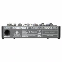 Миксер Behringer XENYX 1002 FX, снимка 4 - Ресийвъри, усилватели, смесителни пултове - 14125199