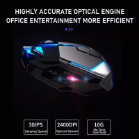 Оптична Геймърска Мишка с RGB подсветка S50, снимка 4 - Клавиатури и мишки - 34639401