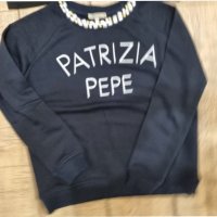 Блузи с камъни Patrizia Pepe , снимка 2 - Блузи с дълъг ръкав и пуловери - 38968057