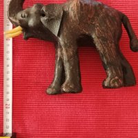 Стар слон папие маше. , снимка 8 - Антикварни и старинни предмети - 42551456