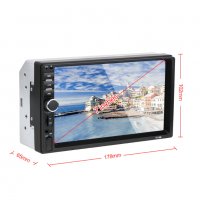 Мултимедия 3347-2 MP5 Player + Задна камера , 7″ 2Din/Bluetooth/HD Auto radio/Touch Screen/USB/SD, снимка 3 - Аксесоари и консумативи - 35712263