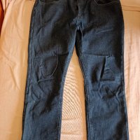 Тъмносини джинси - среден рипс, р-р XL, снимка 7 - Други - 23742749