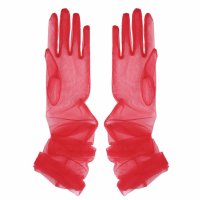 Червени тюлени ръкавици 8516, снимка 4 - Ръкавици - 41250017