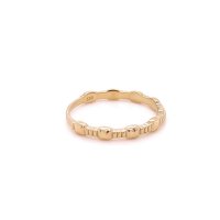 Златен дамски пръстен 1,56гр. размер:55 14кр. проба:585 модел:22039-2, снимка 2 - Пръстени - 44262166