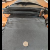 Мъжка кожена чанта с капак, снимка 3 - Чанти - 38965277
