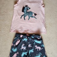 Потниче и панталонки на H&M размер 134, снимка 1 - Детски комплекти - 40390391