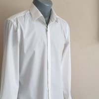 Hugo Boss Slim Fit Easy Iron Stretch Mens Size 40/ 15 3/4/ М НОВО! ОРИГИНАЛ! Мъжка Риза!, снимка 12 - Ризи - 41063101