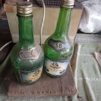 Бутилки от олио,коняк и стари дървени касетки, снимка 5 - Други - 35862432