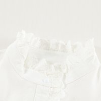 Дамска риза с дълъг ръкав в бяло, снимка 5 - Ризи - 40544212