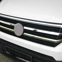 Хромирани лайсни 4 части за VW Crafter след 2017 ( предна решетка), снимка 5 - Аксесоари и консумативи - 34380767