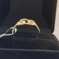 Нов Златен пръстен-1,59гр/14кр, снимка 4 - Пръстени - 42492381