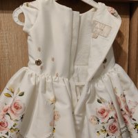 Бебешка рокля с флорален принт - JUNONA, снимка 7 - Бебешки рокли - 40419887