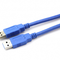 USB 3.0 Кабел USB AM / AM - 3 m. - VCOM-CU303.3m **, снимка 4 - Кабели и адаптери - 36116840