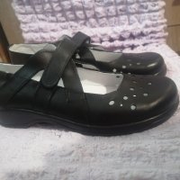 Дамски кожени обувки, снимка 2 - Дамски ежедневни обувки - 42001415