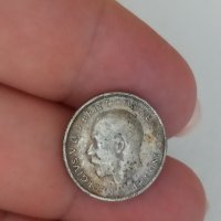 3 пенса 1921 г сребро Великобритания , снимка 1 - Нумизматика и бонистика - 41573422