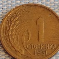 Две монети 1 стотинка 1951г. България перфектно състояние за КОЛЕКЦИОНЕРИ 39538, снимка 7 - Нумизматика и бонистика - 44431133