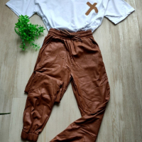 дамски комплект тениска и панталон, снимка 1 - Комплекти - 44616926