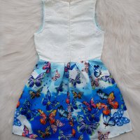 Детска рокля на пеперуди 10-12 години, снимка 3 - Детски рокли и поли - 40942015