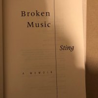 Sting-Broken Music , снимка 1 - Други - 35940938