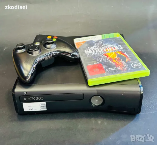 Конзола XBOX - 360 с 1бр. джойстика и 1 бр. игра, снимка 1