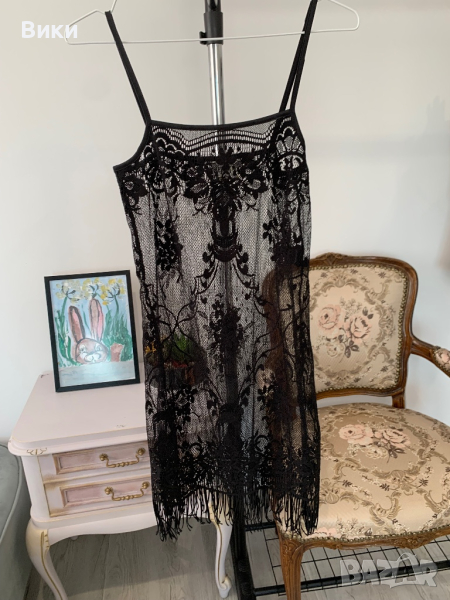 Плажна рокля в размер 38, подходяща за S/M, снимка 1