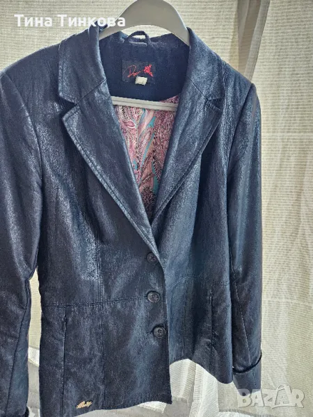 Кожено сако Роси фешън, снимка 1