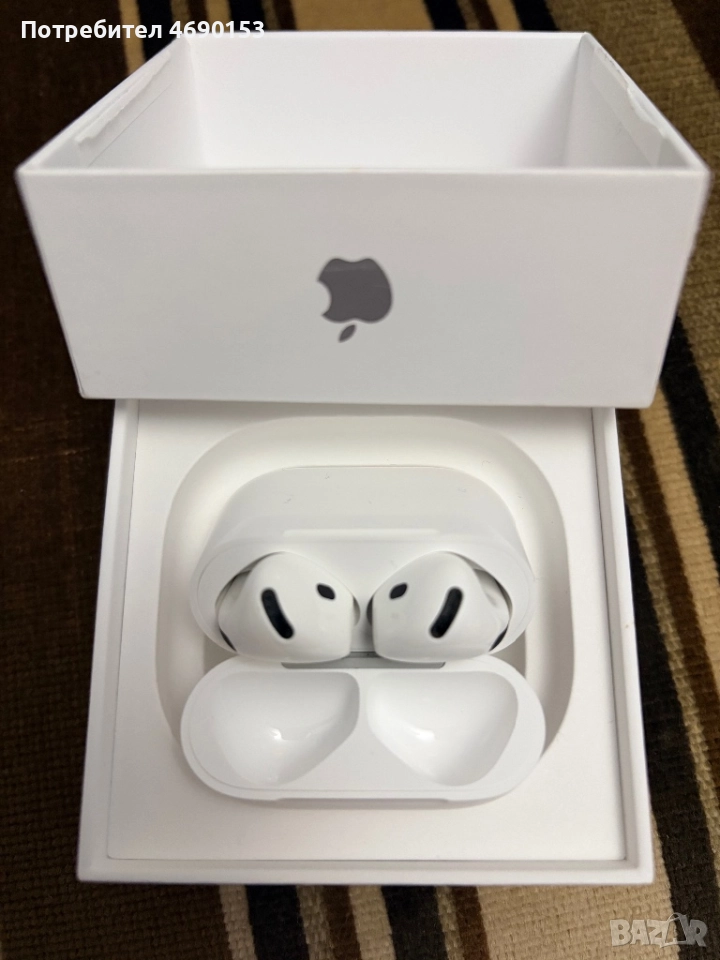 Слушалки APPLE Airpods 4, снимка 1