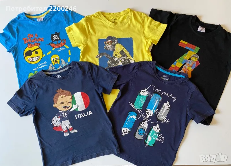 Лот детски тениски, снимка 1