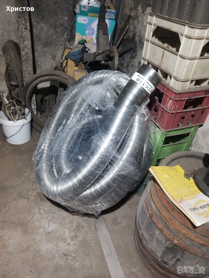 неръждаем димоотвод ф110, снимка 1