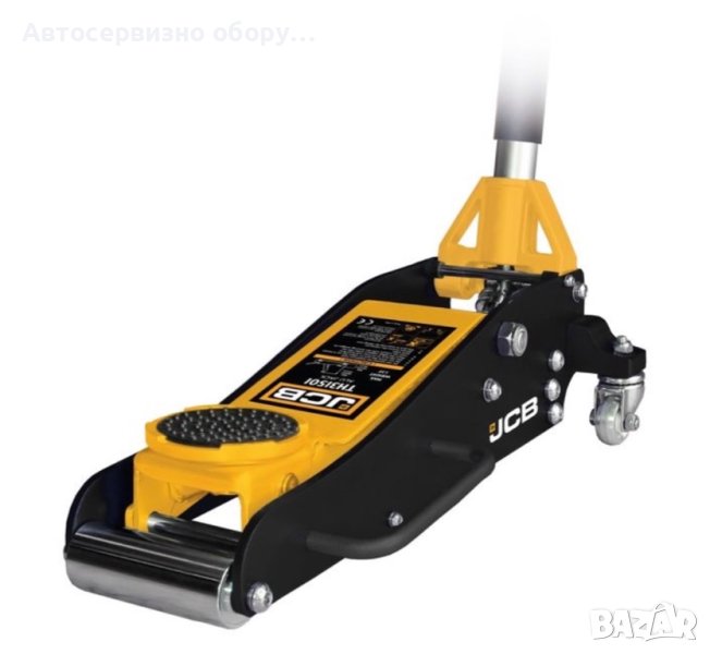 Нископрофилен алуминиев крик тип крокодил 1.5 тона 85 - 355 мм JCB Товароподелност: 1.5т, снимка 1