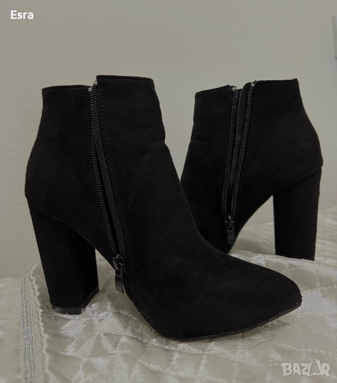 Дамски боти на ток , снимка 1
