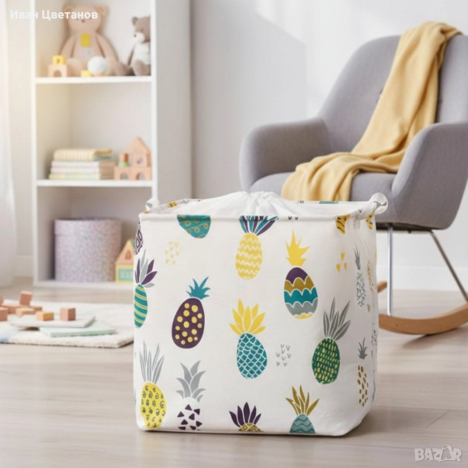 Сгъваема голяма кутия за съхранение – Защита и организираност за твоите вещи, снимка 1