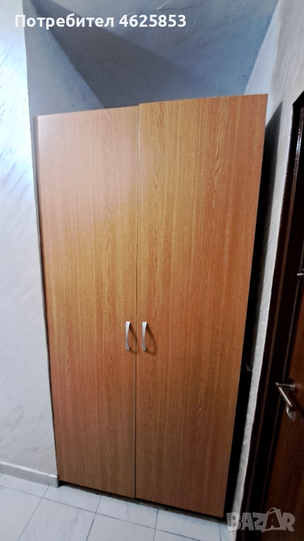 Двукрилен гардероб, снимка 1