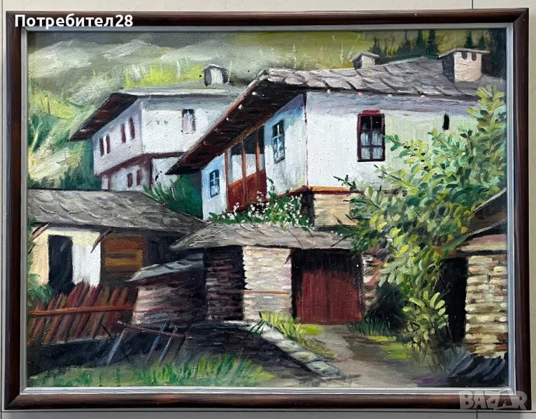 Майсторска картина - Къщи, снимка 1