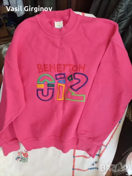 оригинален суичер бенетон, снимка 1