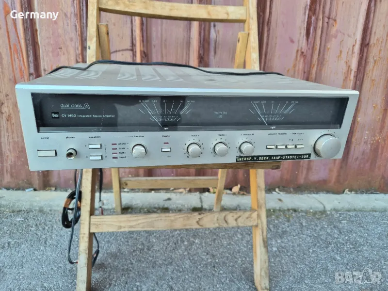 dual cv 1460 усилвател , снимка 1