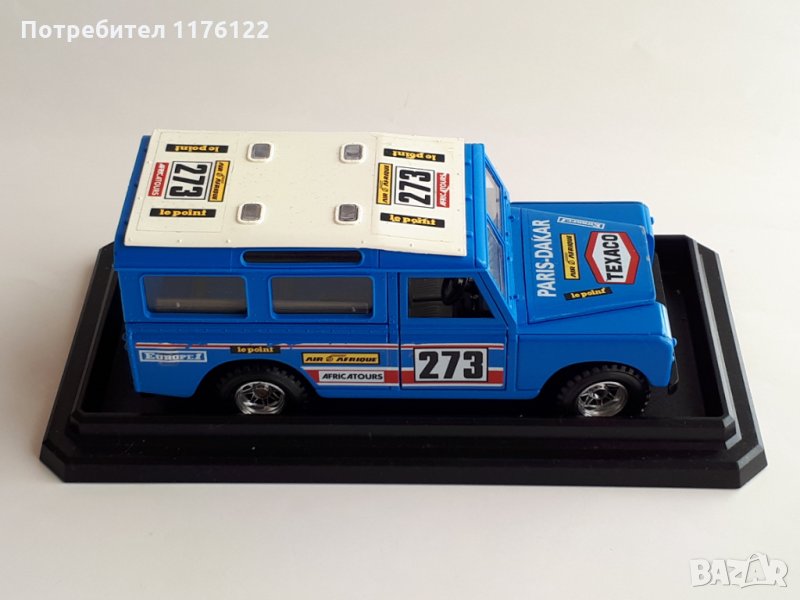 Стар 1/27 Burago Бураго Land Rover Rally Made In Italy, снимка 1