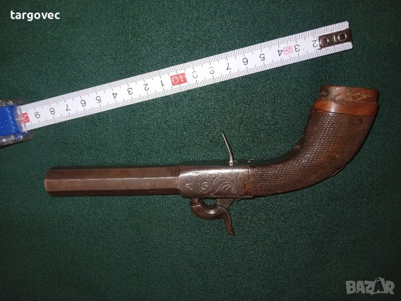 красив малък предно заряден пищов, снимка 1