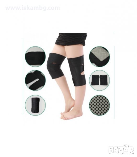 ТУРМАЛИНОВИ НАКОЛЕНКИ TOURMALINE,С МАГНИТИ,2 БР - код 1854, снимка 1