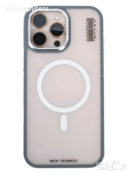 Калъф Wlons Skin Friendly с MagSafe / Сив / за iPhone 16 Pro 6.3 Баркод : 3130983, снимка 1