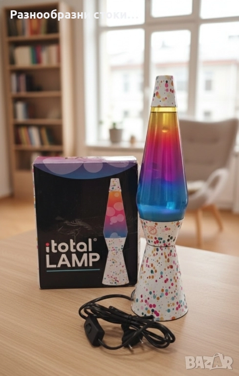 iTotal Лава Лампа - Цветна Магия, снимка 1