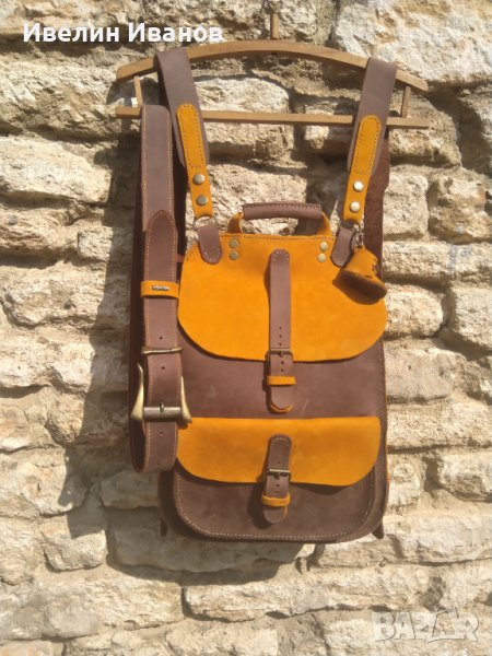 раница   с колан и ключодържател, снимка 1