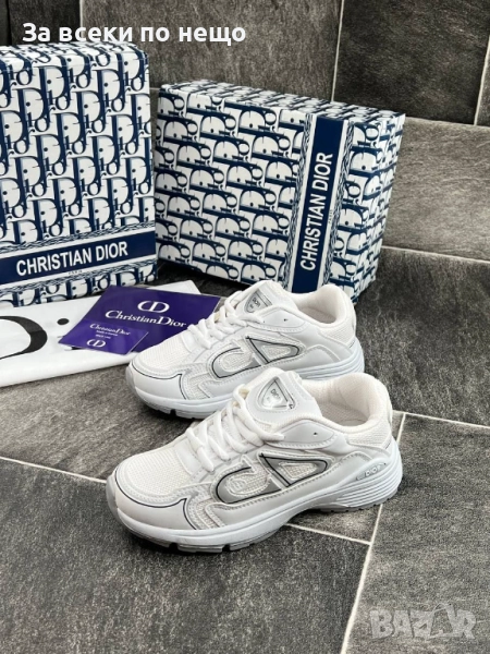 Christian Dior Дамски Бели Маратонки👟Дамски Спортни Обувки В Бял Цвята Кристиян Диор Код E1064, снимка 1