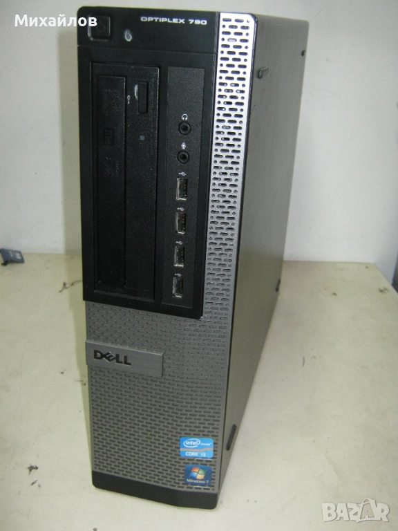 Четириядрен настолен компютър Dell Optiplex 790 + гаранция, снимка 1