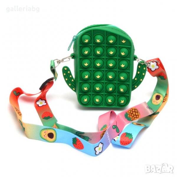 Портмоне с връзка - Pop IT, снимка 1