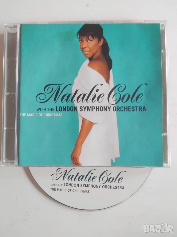 Natalie Cole With The London Symphony Orchestra – The Magic Of Christmas - оригинален диск музика, снимка 1