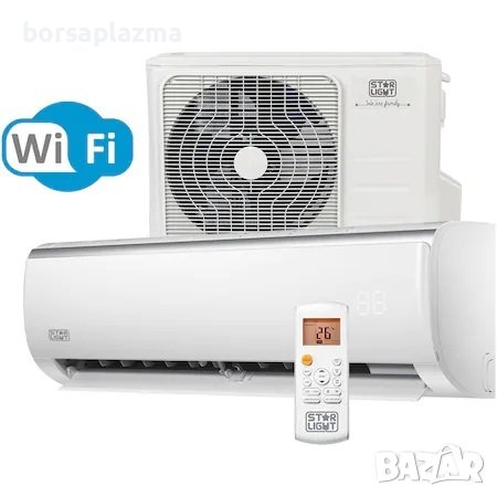 Климатик Star-Light ACT-09WIFI, Control WiFi, 3D Inverter, 9000 BTU с включен монтаж, снимка 1