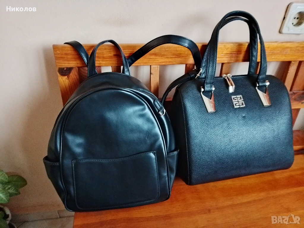 Раница "PAOLO BOCELLI"+Чанта "2бр х 10лв"нови!+Доставка!, снимка 1
