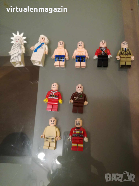 Имитация на Lego - реплика на Лего фигурки и Конструктор Русалка, снимка 1